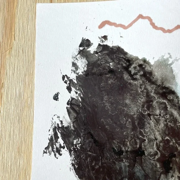 Mixed media abstract art - Picture 2 of 5